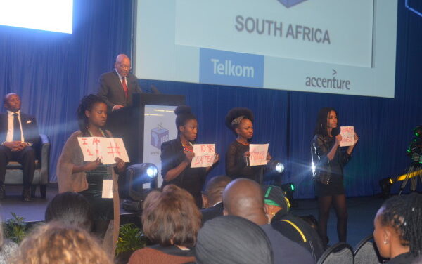 Anti-rape protestors disrupt Zuma election results speech