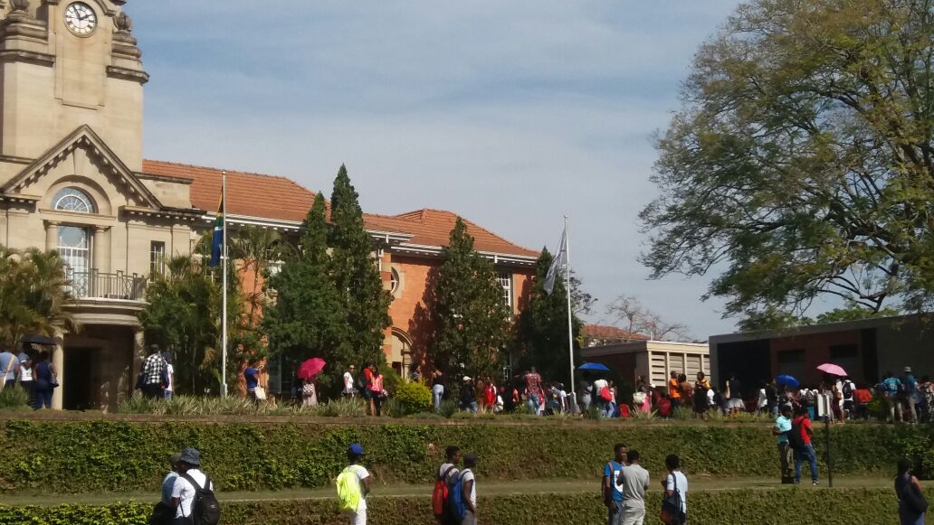 UKZN #feesmust fall protest continues