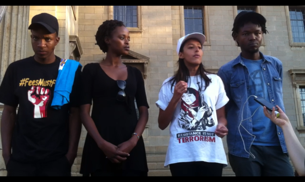 Wits FMF leadership address media