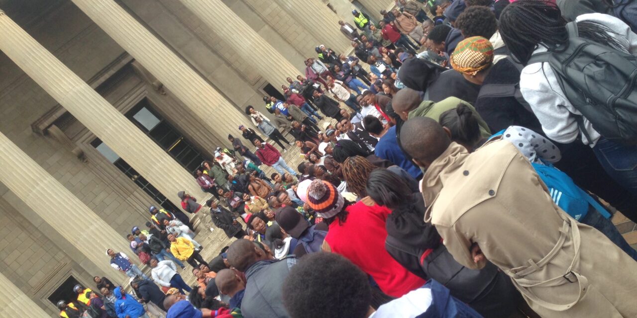 Watching Wits become a war zone
