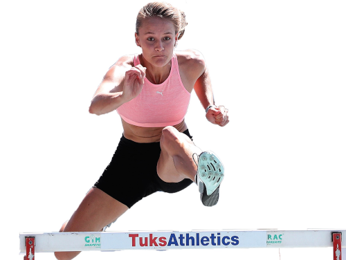 TuksHurdling with Rikenette Steenkamp