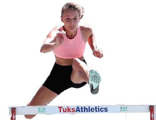 TuksHurdling with Rikenette Steenkamp