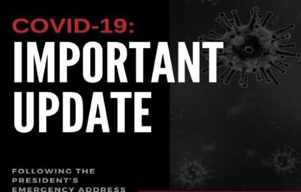 COVID-19 Update: 15 March