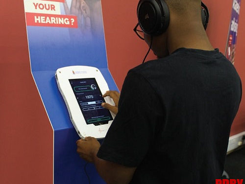 World Hearing Day features hearing test kiosk