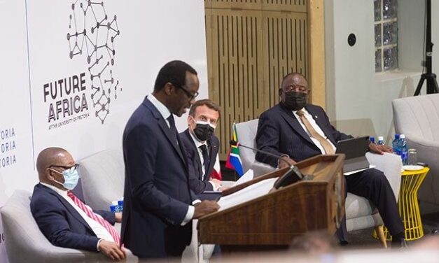 UP hosts Presidents Ramaphosa and Macron for Vaccine Discussion