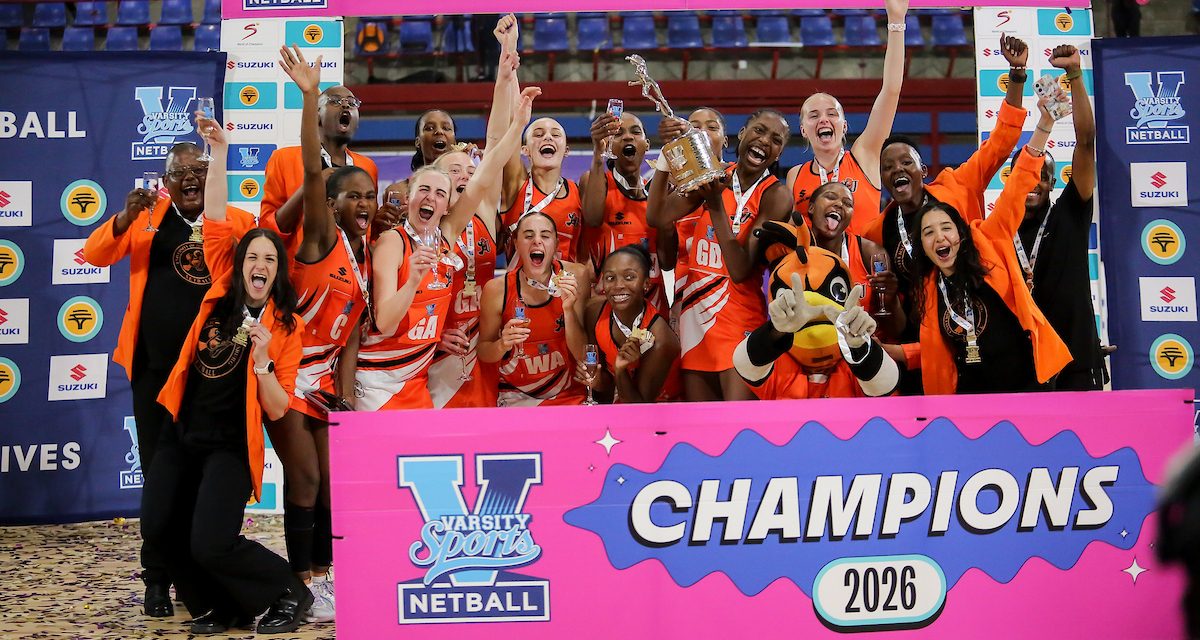 UJ crowned Varsity Netball 2026 champions